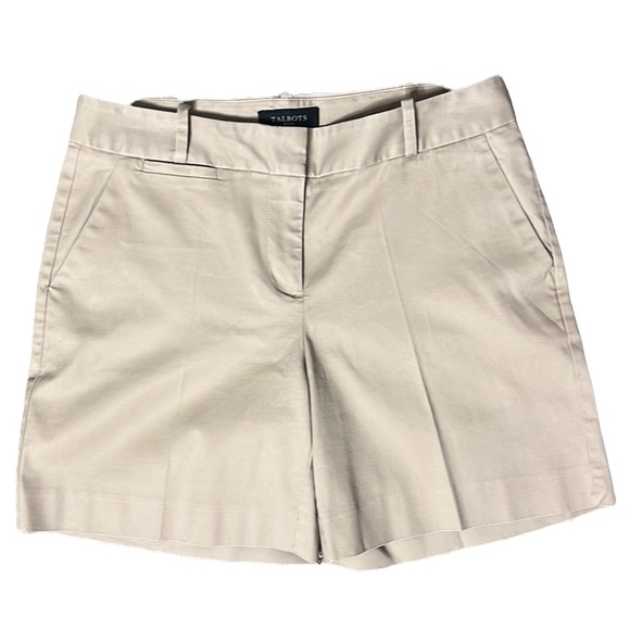 Talbots Pants - Talbots Shorts Khaki Chino Tan 6P 6 Petite